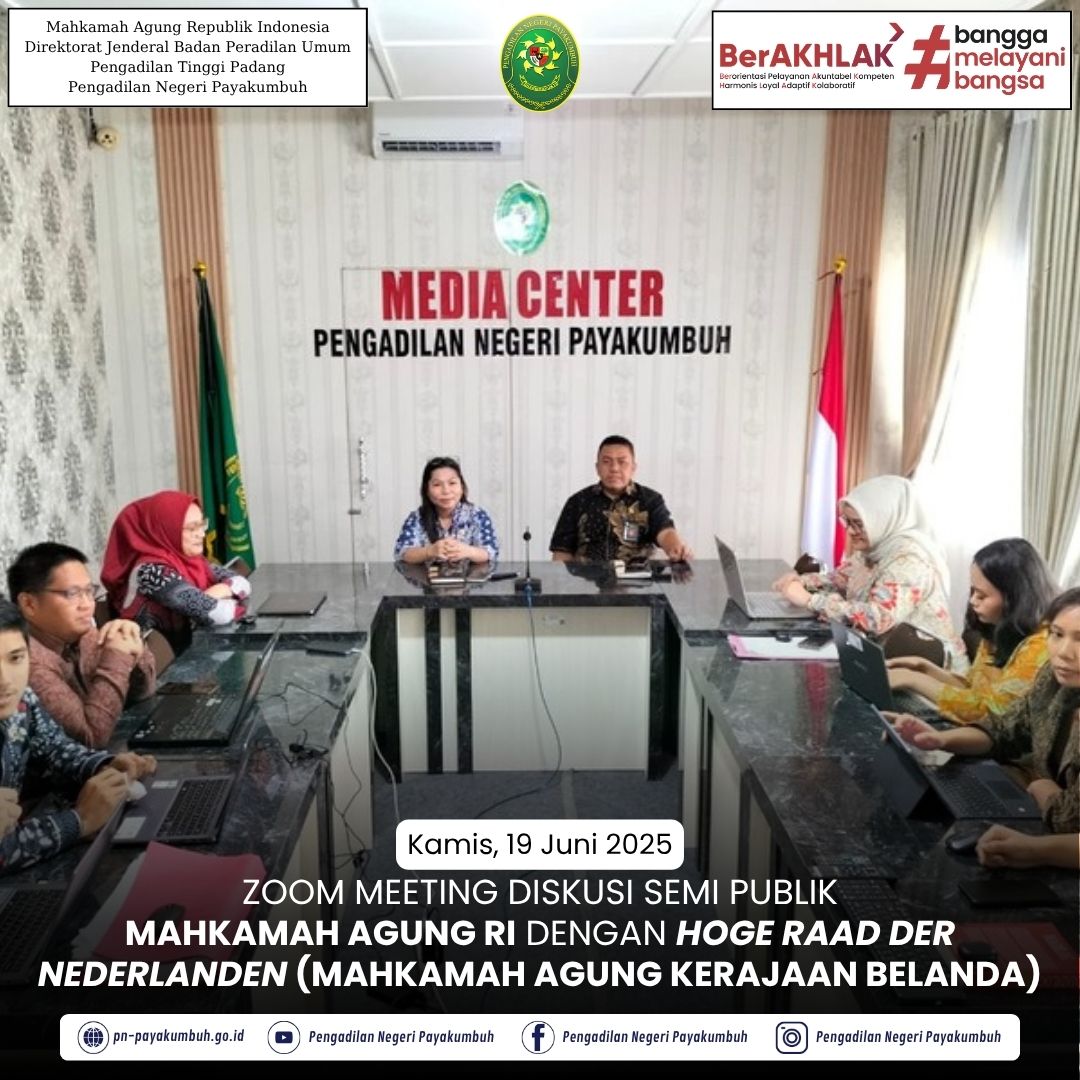 Zoom Meeting Diskusi Semi Publik