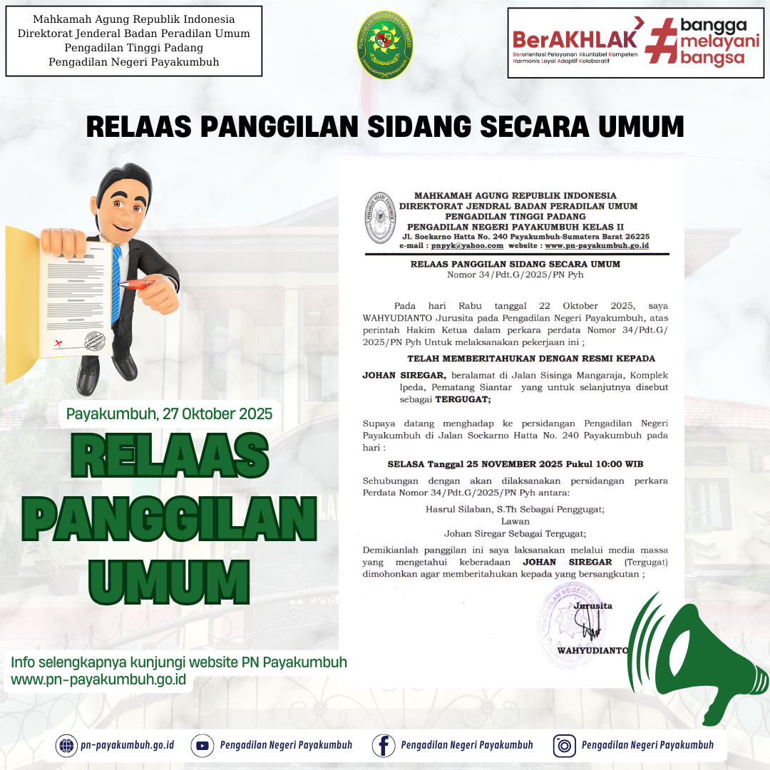 relaas-panggilan-umum